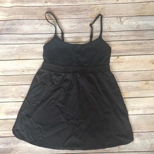 EUC Lululemon Bliss Baby Doll Black Tank